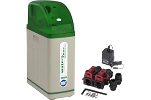 Water2Buy EASY W2B200 adoucisseur d’eau | adoucisseur d’eau anti calcaire | filtre anti calcaire adoucissant eau | Pour maisons et appartements (1 à 6 personnes)