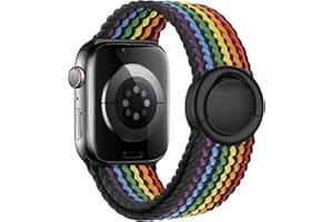VELULYX Pleciona opaska Solo Loop kompatybilna z Apple Watch pasek 38mm 40mm 41mm 42mm 44mm 45mm 46mm 49mm, elastyczna okrągła klamra do iWatch Series 10 9 8 7 6 5 4 3 Ultra 2 1 SE