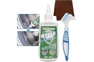 ASTICERS Mould Remover, Household Mould Remover Gel, Mould and Mildew Remover and Cleaner for Black Mould Washing Machine, Kitchen, Bathroom Sink, Tile, Grout, Stains (140ml)