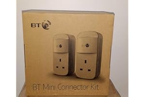 AMAZON RENEWED BT Mini Connector Kit - 1GB Twin Powerline Plugs 3859 (Renewed)