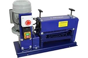 T-Mech Spellacavi Automatica Spellafili Elettrica Pela Cavi e Fili elettrici Recupero Rame Sguainacavi da 1.5mm - 38mm