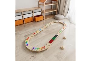 Arkyomi Belka Balansowa dla Dzieci - Drewniane Kamienie do Równowagi i Pikowania