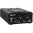 Coda Ultra-Compact Personal in Ear Monitor Amplifier - Double Channel Headphone Amplifier System with XLR & TRS Input - Portable IEM Amp with Mono & Stereo Mix Panning - Sturdy Housing with Belt Clip