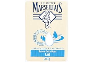 Le Petit Marseillais - Jabón leche, fabricado a la antigua – El jabón de 200 g