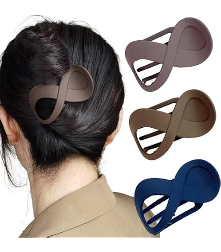 Fermaglio Per Capelli Artigianale Turchese Con Fiore In Vetro - Vintage Butterfly