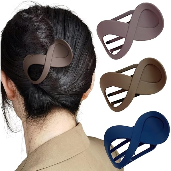 12 Stück Französische Haarspangen Für Frauen – Rutschfest, Metall, Für Feines Haar (7 Cm & 9 Cm)
