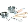 Set Cuisine Enfant Hape - Jeu D'Imitation Chef Avec Ustensiles Réalistes Dès 3 Ans