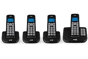 BT 3560 Digital Cordless Home Phone with Nuisance Call Blocking & Answer Machine, Quad Handset Pack