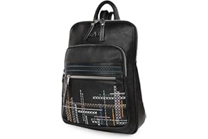 Lois - Bolso Mochila Mujer Elegante Tipo Casual Moderna Para Vestir Mochilas Mujer Estilo Urbano Mochila Negra Mujer Pequeña Ideal Para Uso Diario