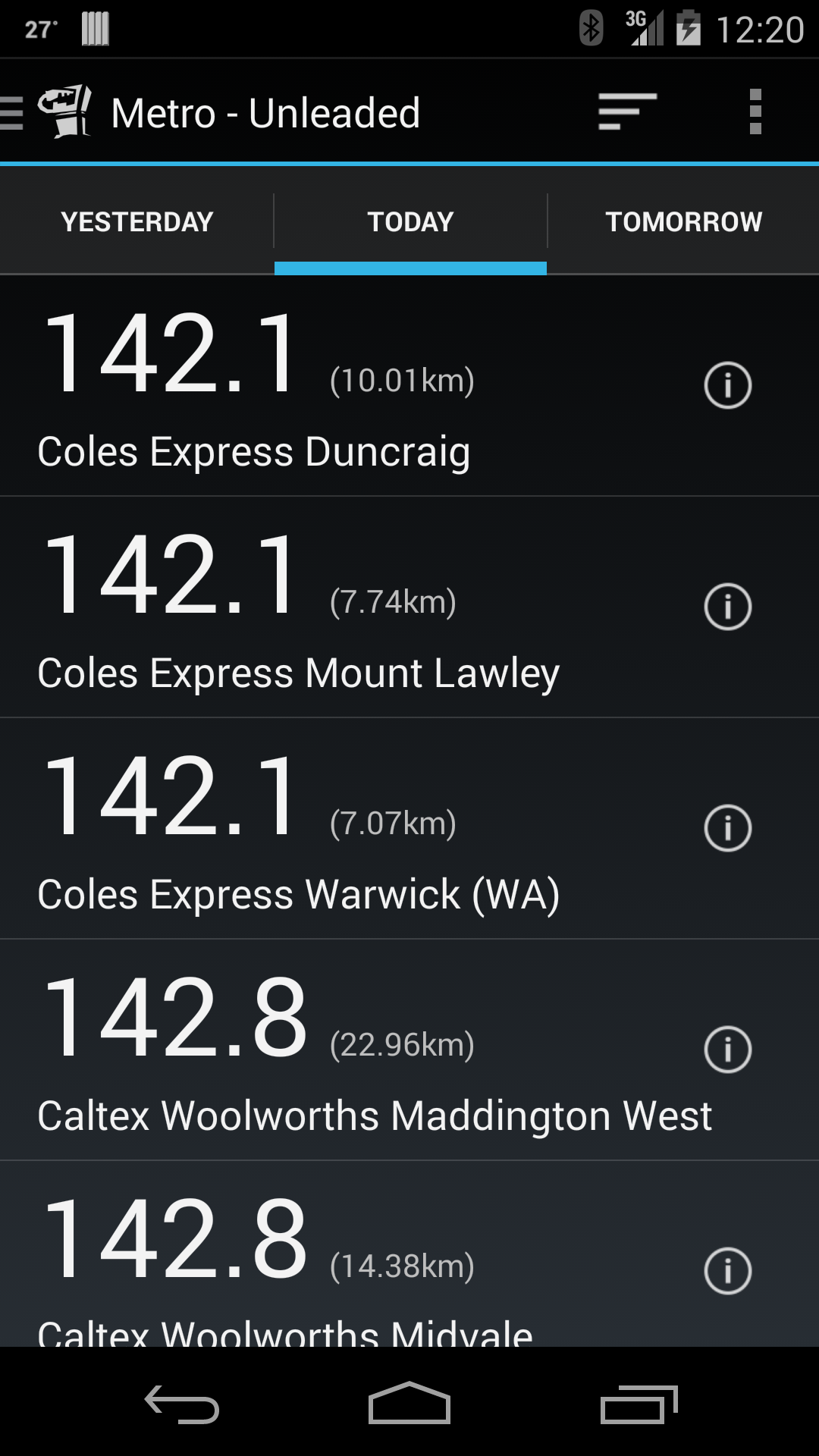 Fuel Watch WA Amazon.co.uk Appstore for Android