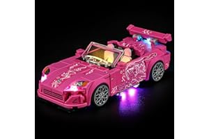 BRIKSMAX Éclairage pour Lego 2 Fast 2 Furious Honda S2000 77241 - Compatible avec les briques Speed Champions - Sans kit Lego