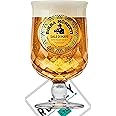 Roxley Birra Sale di mare Moretti Unfiltered Pint Glass Beer Man Cave Lager 56CL Glass X1 Pint Glasses Made in UK