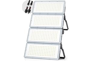 TOPAUBUB Projecteur Spot LED Extérieur 400W 40000LM - IP66 LED Exterieur Etanche Blanc Froid 6500K Lampe Phare Eclairage Extérieur pour Jardin Terrasse 1 Pièce