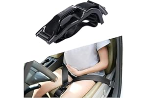 CHANEEHANN Schwangerschaftsgürtel,Schwangerschafts-Sicherheitsgurt-Regler,Schwangerschaftsgurt Auto, Gurt Schwangerschaft Auto,Komfort & Sicherheit Für Den Bauch Schwangerer Mütter,Schützt Das Ungeborene Kind