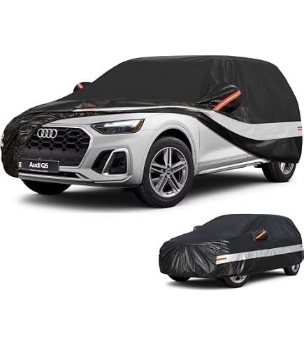 Housse Voiture Suzuki S-Cross - Tissu Oxford Imperméable - Protection Extérieure/Intérieure - Toutes Saisons
