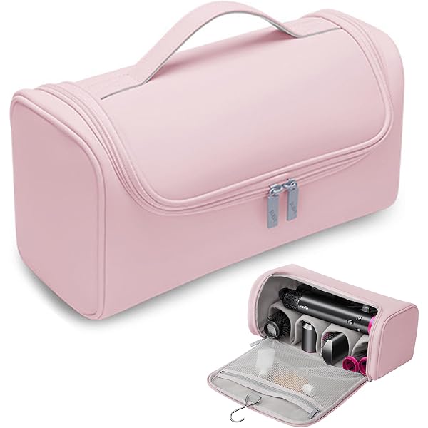 RAYFARMO Reisetasche Für Shark Flexstyle & Dyson Airwrap – Doppellagige Hitzeschutztasche, 38x13x13 Cm