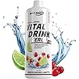 Best Body Nutrition Vital Drink ZEROP® - Lingonberry Lime, Sugar-Free Beverage Concentrate, 1:80 Makes 80 Litres of Ready-To-Drink, 1000 ml
