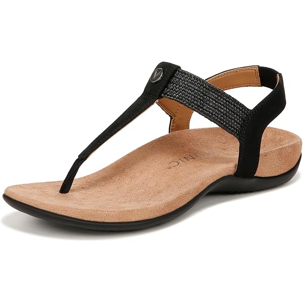 Vionic Wyatt Sandals Mens 9 Thong Brown Flip Flops Arch Support Orthotic Vionic Brown Orthaheel Thong Mens Size 9 Sandal Flip Flop  main image 2