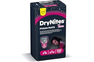 ‎HUGGIES Huggies DryNites 13 Höschen für die Nacht Mädchen 8-15 Jahre (27-57 kg)