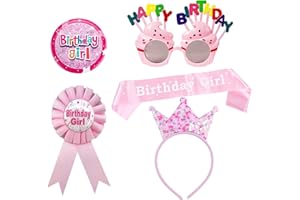 Nadiaen Birthday Hat Birthday Crown Set