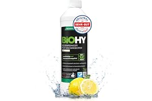 BiOHY Golvrengörare för robotmoppar (500 ml flaska) | Koncentrera dig för alla mopp- och vakuumrobotar med våtfunktion hållba