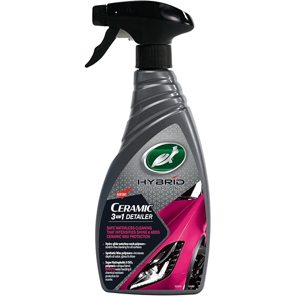 Spray Nettoyant Tableau De Bord Turtle Wax - Finition Brillante, Parfum Frais, Antistatique 500 Ml - 10