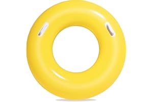 BESTWAY - Koło ratunkowe - Nadmuchiwane - 36084 - Losowy model - Winyl - 90 cm średnicy - Gra na świeżym powietrzu - Basen - Plaża - Z uchwytem - Dla osób powyżej 14 lat