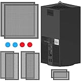 Shunwige Filtro antipolvere per Xbox Series X, Coperchio bauletto/sfiato antipolvere per console Xbox Series X (2 set) Plus: 