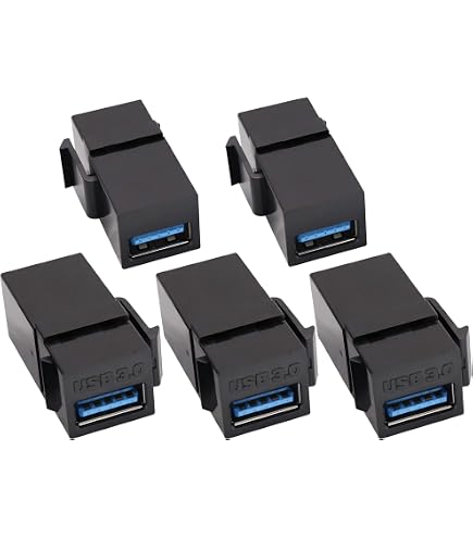 QIANRENON Adattatore RJ11 Impermeabile IP68 – Connettore Femmina-femmina A Bullone Per Telefonia E Modem - 6