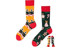 TODO Colours Fantaisie Chaussettes Rigolotes Homme et Femme motif drôle et multicolore