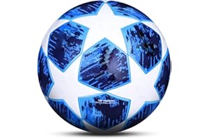 LDLXDR Ballons Match Football- Ballon d'entraînement Toutes Les Tailles 5 4 Match Officiel Adultes Junior Football Futsal