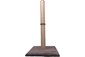 DIVCHI 31" Cat Scratching Post 80 cm for Cats - Keep Your Cat Happy and Your Furniture Safe