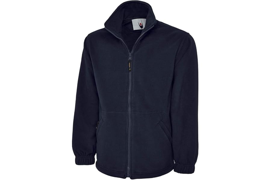 Uneek UC604 - Navy - Medium - 300 GSM - Classic Full Zip Micro Fleece Jacket Medium