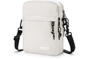 MOCOCITO Bolso Bandolera Hombre Casual Pequeño con Bolsillos Y Cremallera - Perfecto Regalo