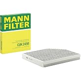 MANN-FILTER, CUK 2450 Cabin Air Filter, Activated Carbon | For cars, dust and pollen filtration, odour reduction, OE quality