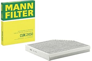 ‎MANN-FILTER MANN-FILTER CUK 2450 Innenraumfilter/Kabinenluftfilter - Pollenfilter mit Aktivkohle - für Pkw + Transporter