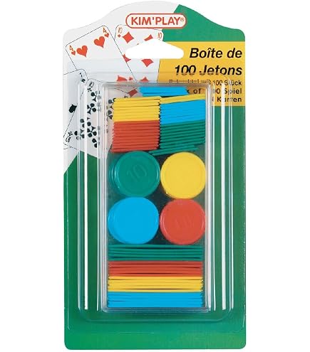 2x Spielkarten-Sets Mit Je 54 Karten + 200 Chips – Für Poker, Belote & Viele Kartenspiele