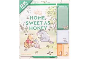 Grupo Erik Magnetic Planner For Fridge - Disney Winnie The Pooh Gifts For Family | Magnetic Calendar With Stickers, Pen, Shopping List, Sticky Notes | Family Planner 2026 16 Months Sep 2025 - Dec 2026