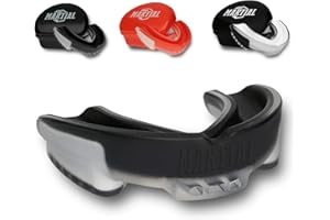 MADGON Le protège-dents Martial Vindicator pour une respiration idéale et facile à ajuster ! Protège-dents de différentes formes. Pour les arts martiaux, le MMA, la boxe, le kickboxing, le hockey - adultes