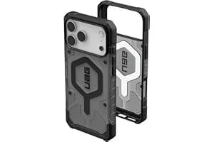 URBAN ARMOR GEAR UAG Designed for iPhone 17 Pro Max Case Pathfinder Clear - Compatible with MagSafe Military Grade Protective Cover, Ash/Black