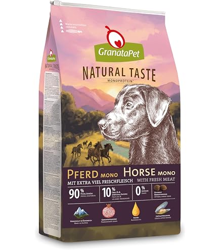 Paul & Paulina Trockenbarf Almgenuss pur Pferd 2kg I Ergnzungsfuttermittel  fr Hunde I 100% Pferd I gewolft und getrocknet : Amazon.de: Haustier