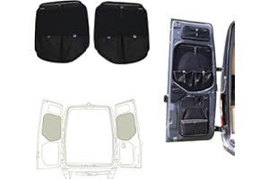 VanEssential Rear Door MIDDLE Storage Panels (Pair) Designed for Mercedes-Benz VS30 (Van Years 2019 to Current)