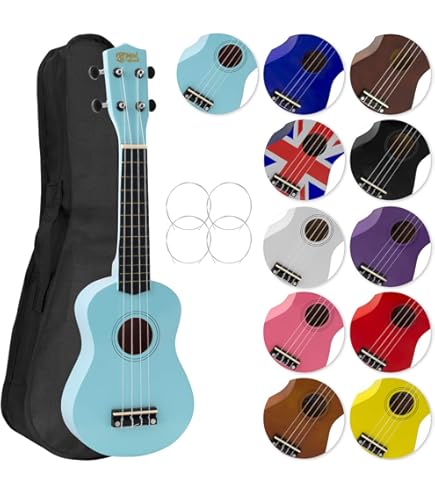 Bumblebee Ukuleles BUS23 Soprano Black - België