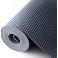 wohomuke Shelf Liners, Kitchen Drawer Liner Drawer Mats Washable EVA BPA Free Waterproof & Oil-Proof Cupboard Cabinet shelf protector (Grey,30cmx6m)