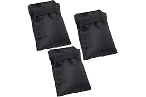 OTAIVE Outside Tap Covers for Winter, 3 Pcs Tap Covers for Outdoor Taps, Waterproof & Thickened Outdoor Tap Cover Frost Protector, Outdoor Faucet Covers for Winter from Freezing Bursting(Black)