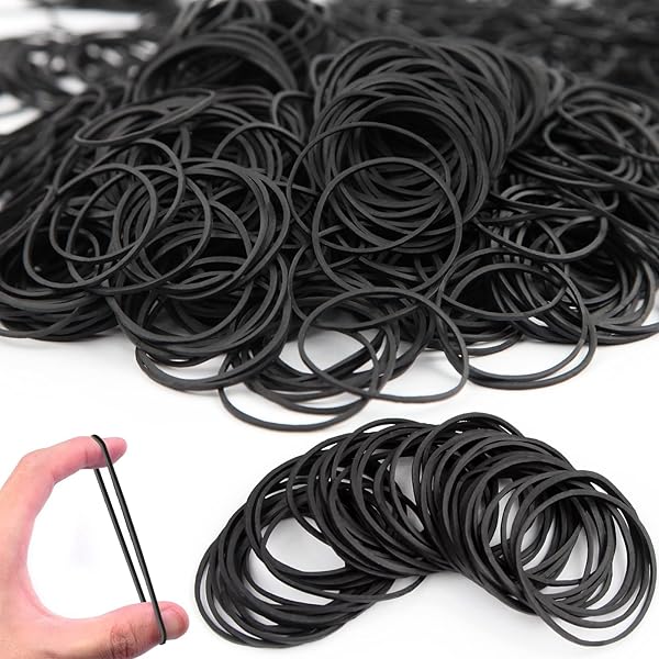 Elastieken haarelastiekjes, haarelastiekjes, 1000 stuks, meerkleurige mini-haarelastiekjes voor kinderhaar, vlechten, bruiloftskapsel en meer
