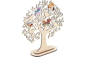 KIKVTER Geldbaum Geschenk aus Holz, Lebensbaum Holz, Lebensbaum Deko, Geldgeschenke Geburtstag, Geldgeschenke Verpacken, Geldgeschenk Geburtstag, Geldgeschenk Hochzeit für Männer Frauen Brautpaar