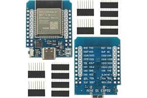 EPLZON 2 st ESP32 Mini Bluthooth ESP32 modul NodeMCU WiFi Bluetooth utvecklingskort CH9102F kompatibel med Arduino, typ C-grä