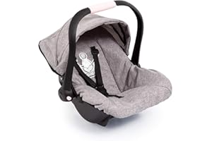 Bayer Design- Silla de Coche Easy Go, Accesorios, Asiento Para Bebé de Muñecas, Color Gris Comcorona (67910Aa), Color/Modelo Surtido
