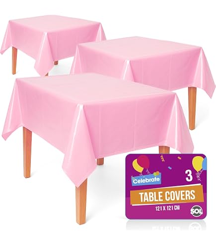 Amscan Smiley Tischdecke – 120x180 Cm – Wasserabweisend, Bunte Motive – Ideal Für Partys & Karneval